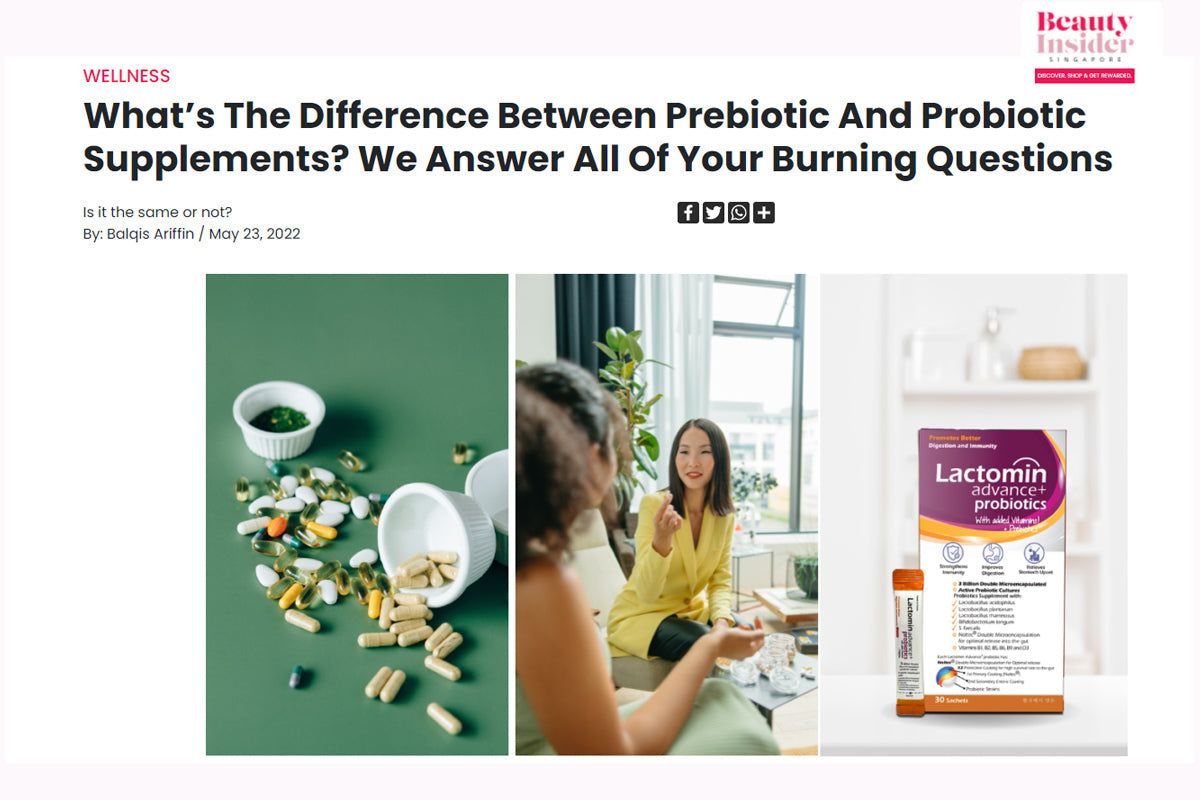 Singapore's Best Synbiotics (Probiotics + Prebiotics)