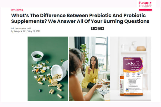 Singapore's Best Synbiotics (Probiotics + Prebiotics)