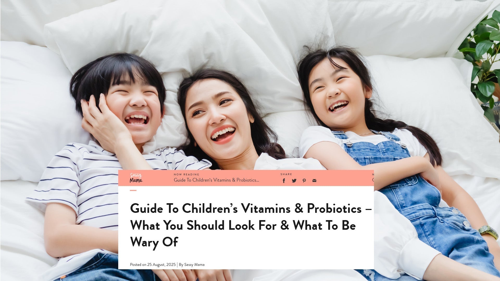 Guide to Children's vitamins and probiotics
