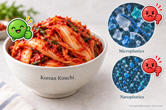 Popular fermented foods, such as kimchi has been found to help flush out micro/nano plastics from the body