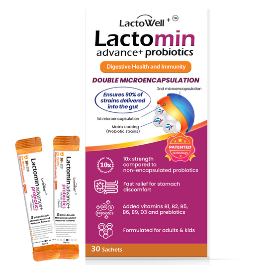 Lactomin advance + Probiotics