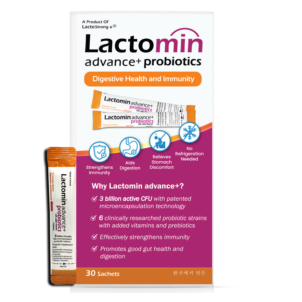 Lactomin advance + Probiotics